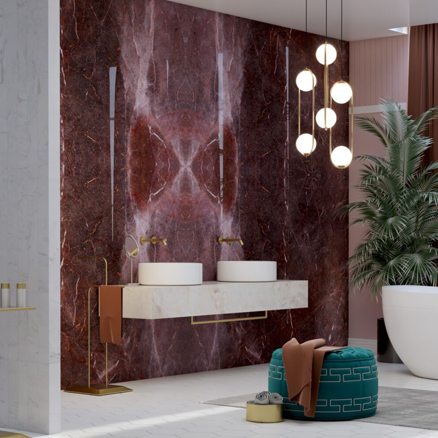 کاربرد سنگ اسلب در نمای داخلی