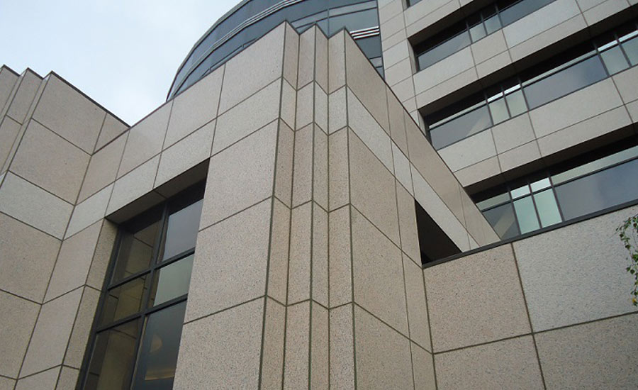 نمای ساختمان با سرامیک پرسلان