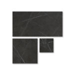 سنگ تایل ابعادی مرمریت لاشتر مشکی صیقلی