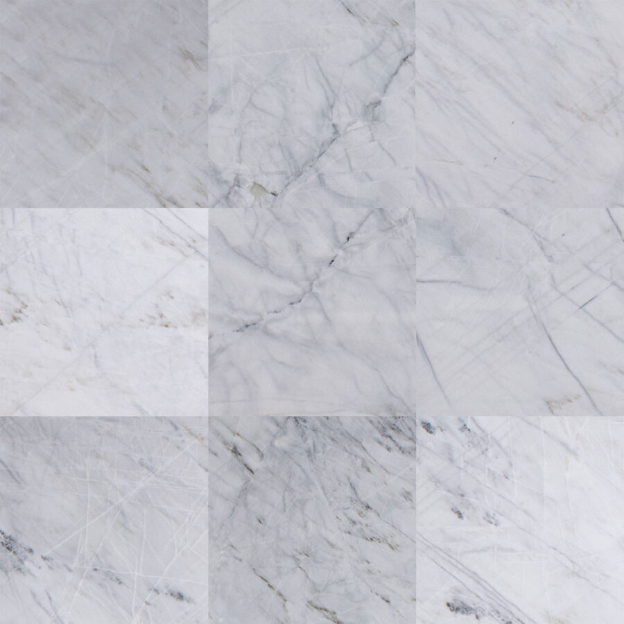 تایل ابعادی سنگ چینی الیگودرز سفید صیقلی