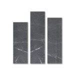 سنگ تایل طولی مرمریت لاشتر مشکی بوشهمر چرمی