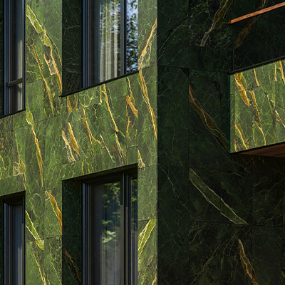 سنگ تایل ابعادی گرانیت سبز بیرجند صیقلی