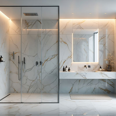 تایل ابعادی سنگ چینی الیگودرز