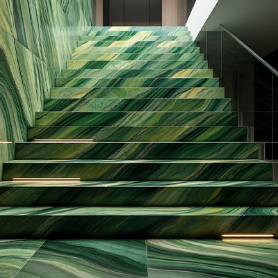 پله گرانیت سبز بیرجند