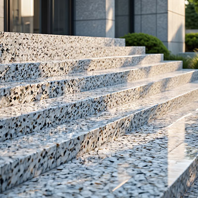 پله گرانیت سفید نطنز