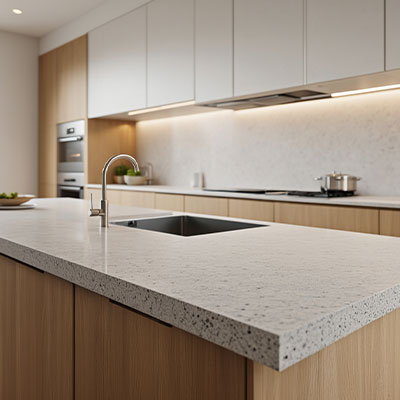 تایل ابعادی گرانیت سفید نطنز
