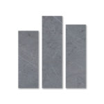 تایل طولی مرمریت لاشتر مشکی سندبلاست